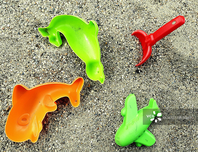 沙滩玩具，儿童玩具组合图片素材