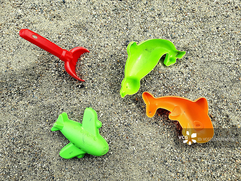沙滩玩具，儿童玩具组合图片素材