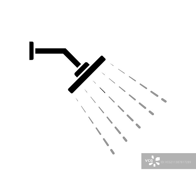 淋浴图标图案图片素材