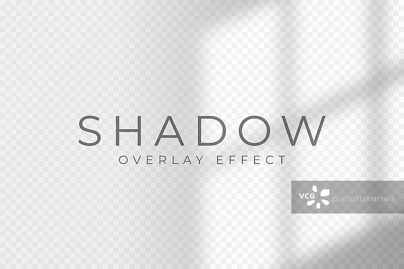 阴影叠加透明柔光效果图片素材