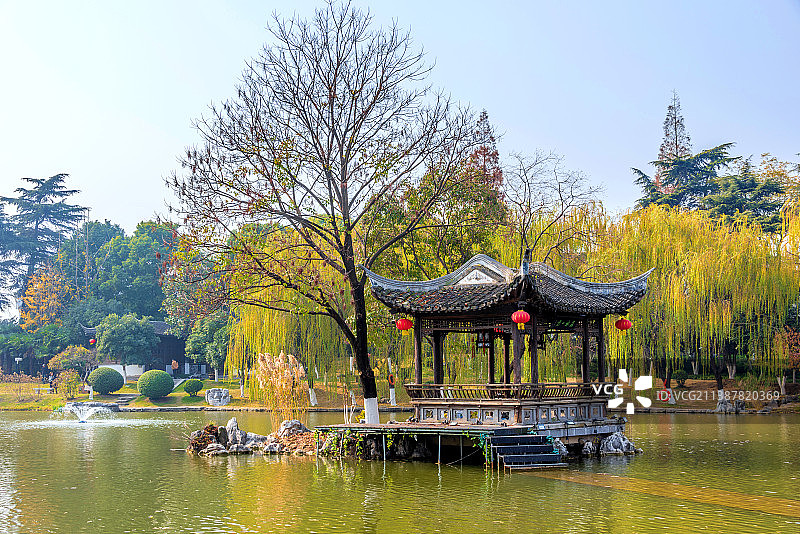 中国江苏南京晚清金陵名园——愚园图片素材