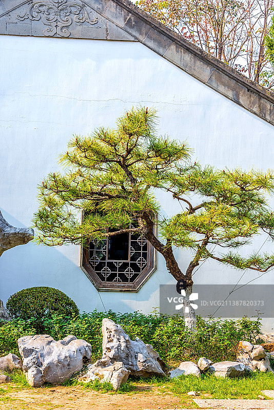 中国江苏南京晚清金陵名园——愚园图片素材