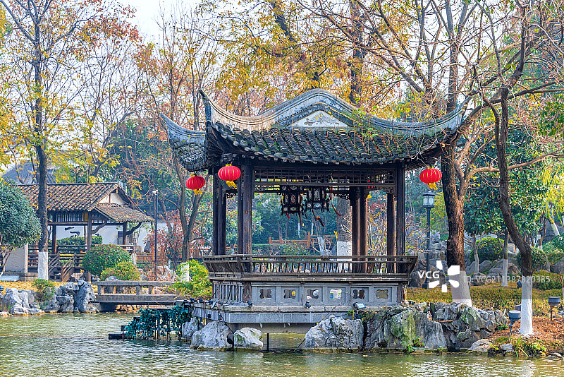 中国江苏南京晚清金陵名园——愚园图片素材