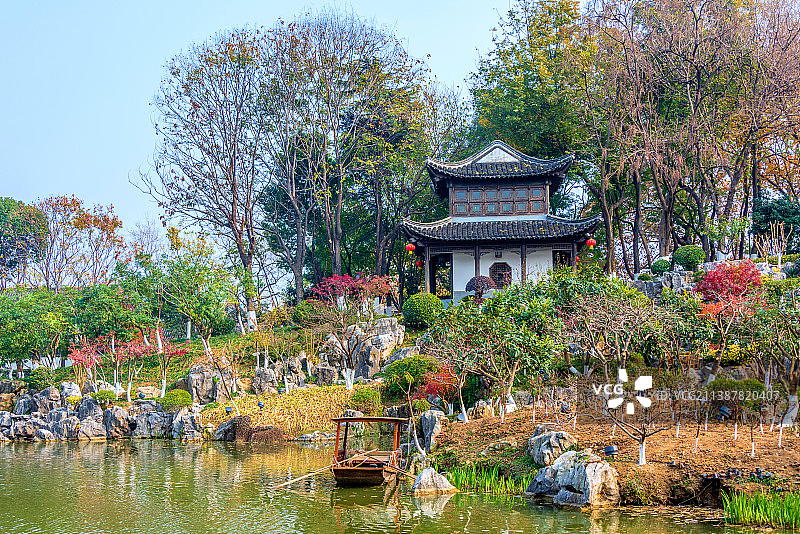 中国江苏南京晚清金陵名园——愚园图片素材