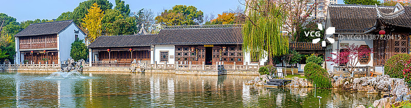 中国江苏南京晚清金陵名园——愚园图片素材