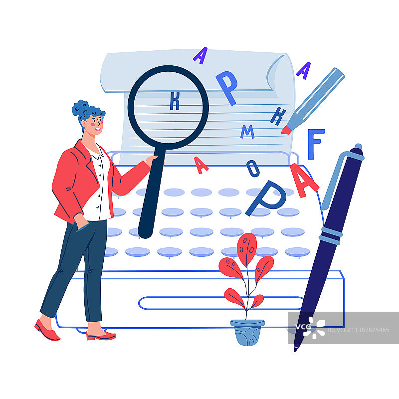 专业文案撰稿人或内容经理图片素材