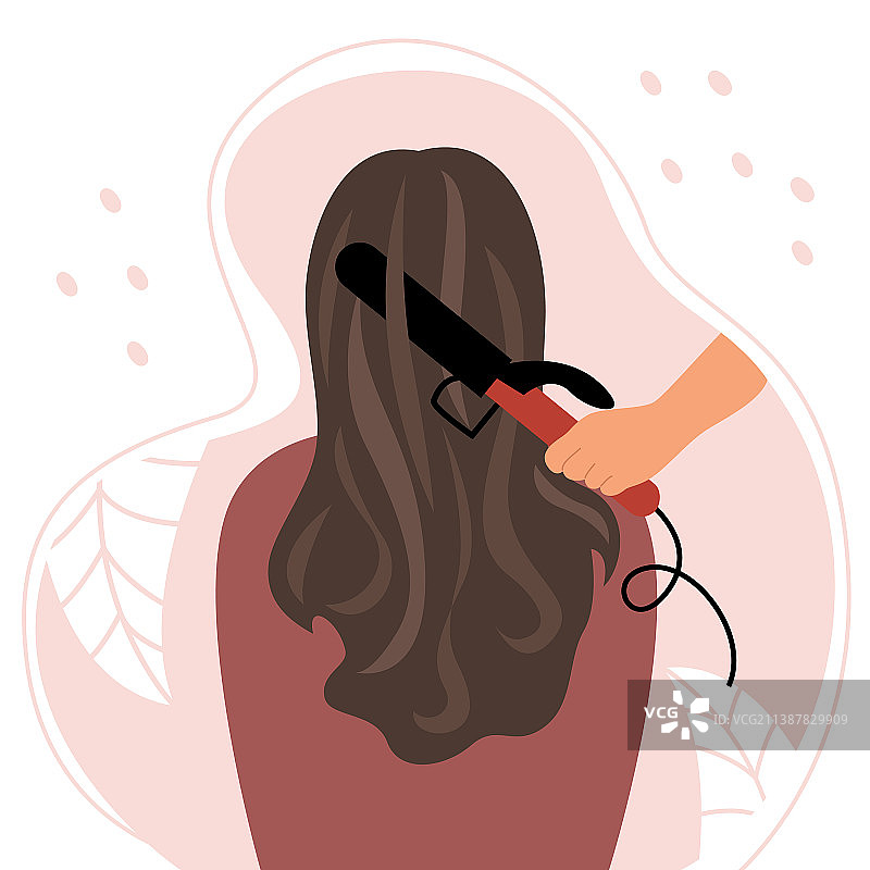 背影美丽的女人坐着图片素材