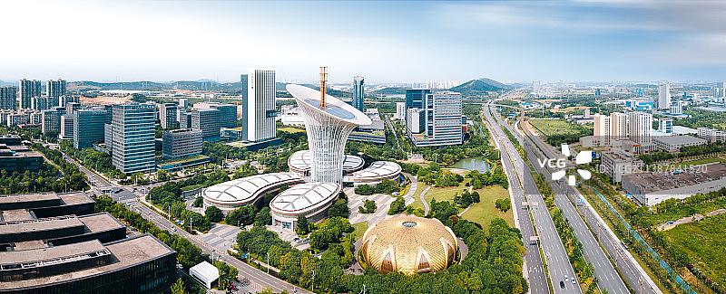 武汉光谷-未来科技城新能源研究院大楼图片素材