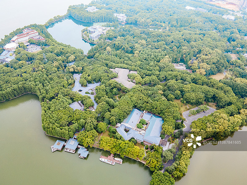 武汉市东湖风景区图片素材