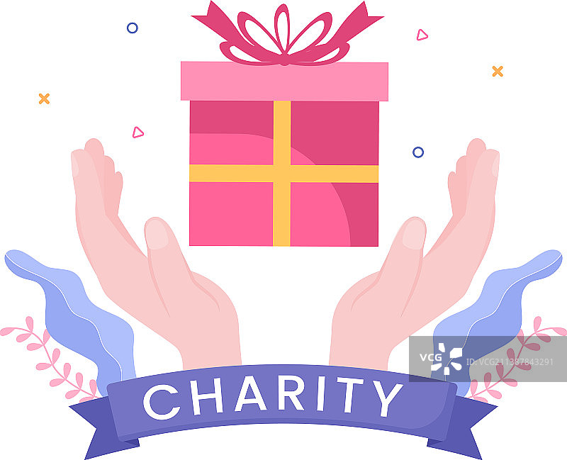爱心慈善捐赠公益活动图片素材