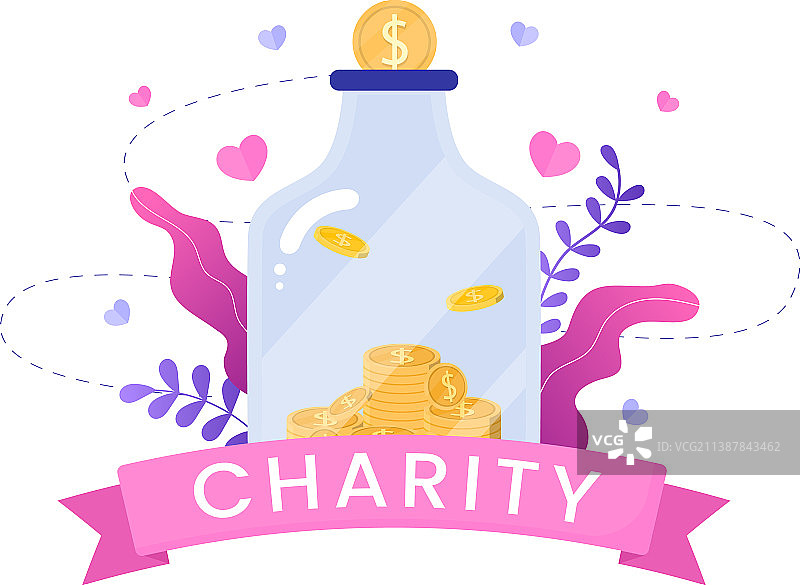 爱心慈善捐赠公益活动图片素材