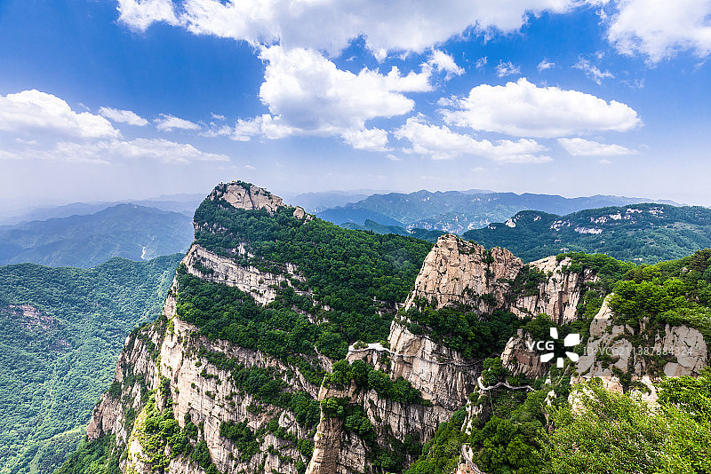 仲夏灵寿五岳寨风光图片素材