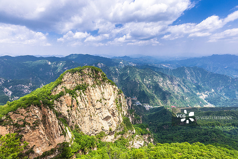 仲夏灵寿五岳寨风光图片素材