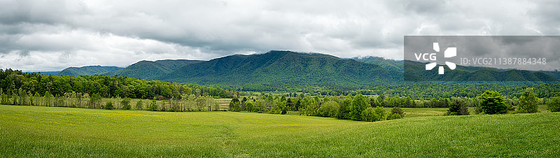 田纳西州的壮丽全景图片素材
