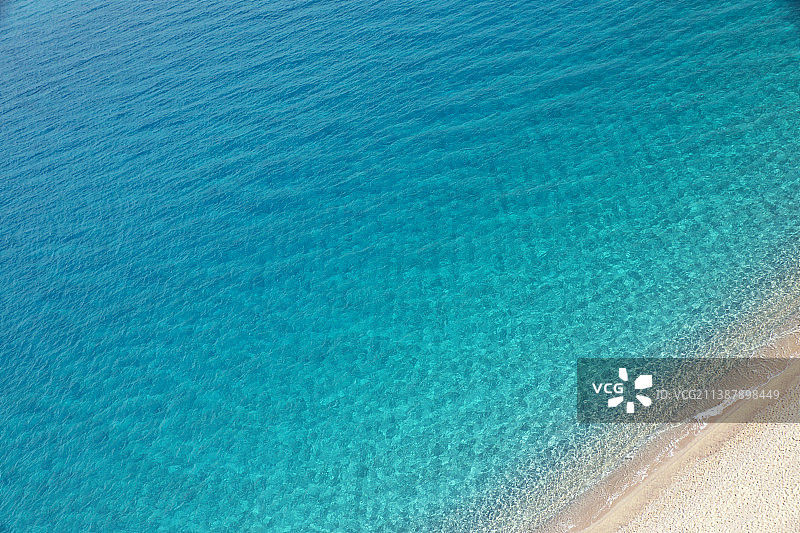 意大利维博瓦伦蒂亚海滩高角度景观图片素材