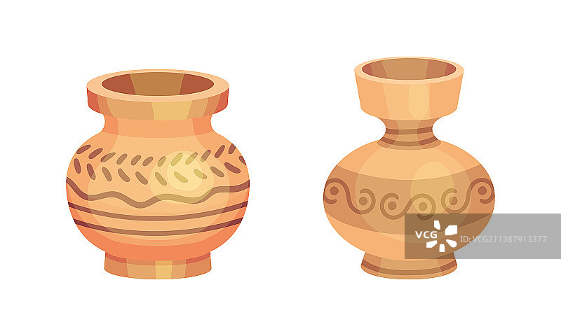 粘土厨具组合陶瓷花瓶图片素材