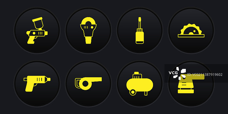 电动充电式螺丝刀、圆锯图片素材