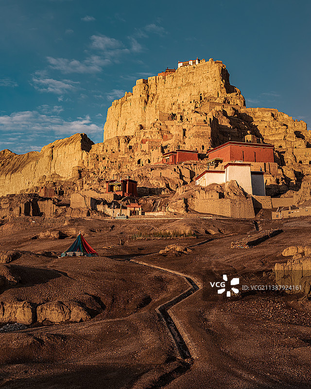 古格王国遗址图片素材