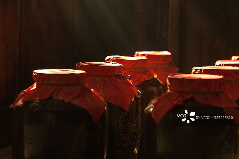 酒坛子图片素材