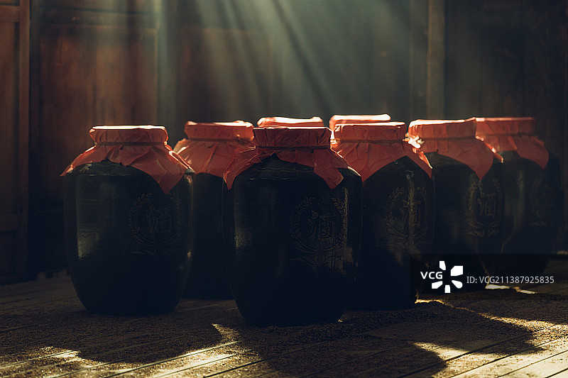 酒坛子图片素材