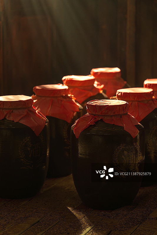 酒坛子图片素材