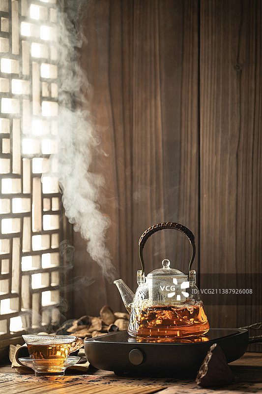 养生茶壶图片素材