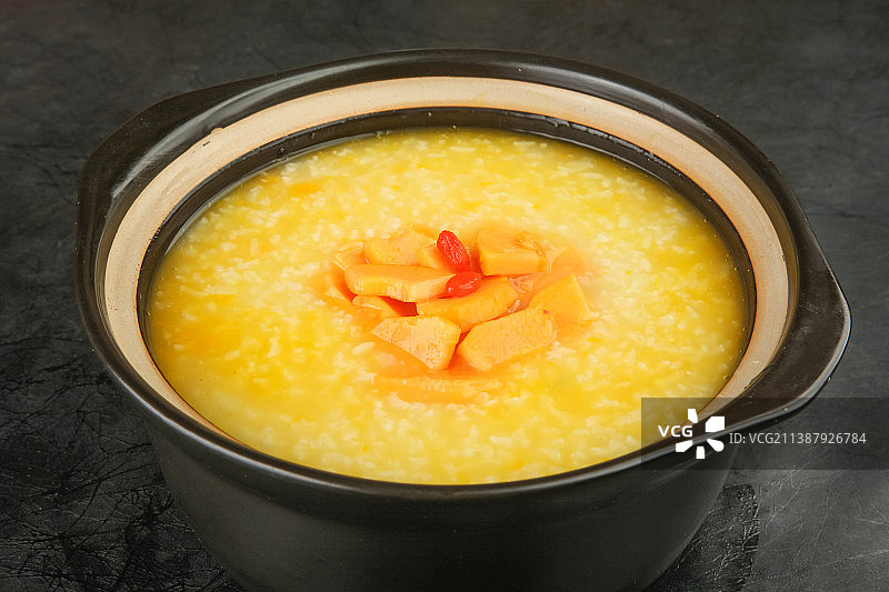 中餐美食-南瓜粥图片素材