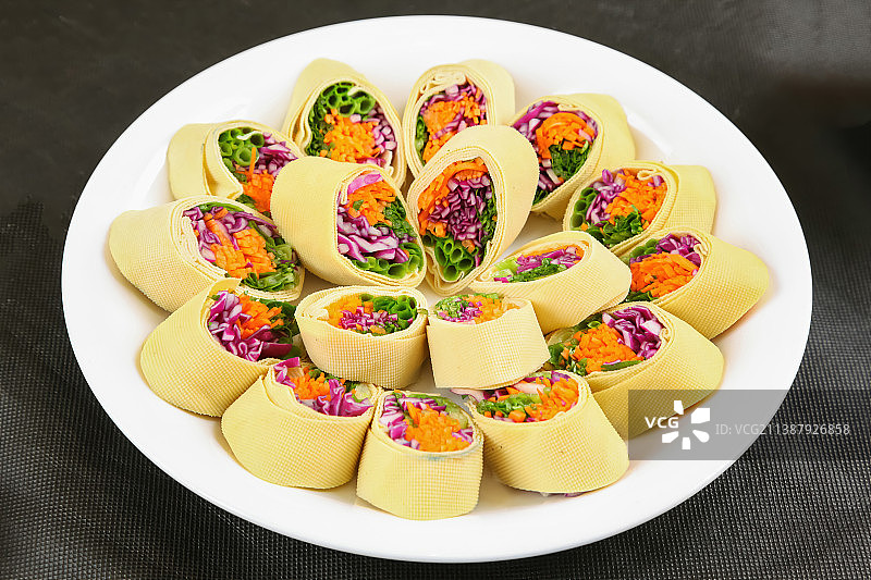 中餐美食-旱地拔葱图片素材