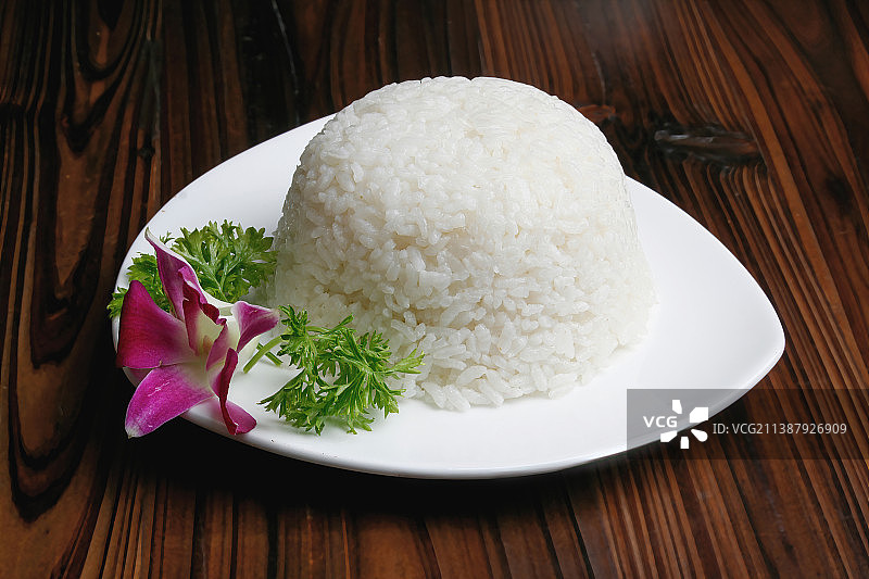 中餐美食-白米饭图片素材