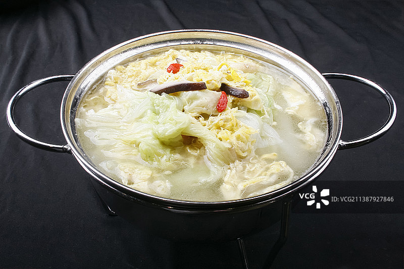 中餐美食-上汤白菜图片素材