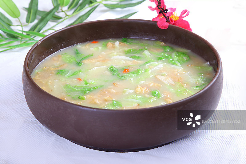 中餐美食-上汤白菜图片素材