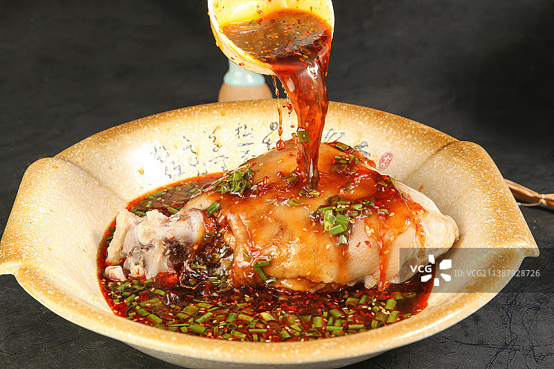 中餐美食-湘味肘子图片素材
