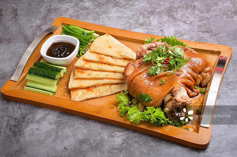 中餐美食-冷切肘子图片素材