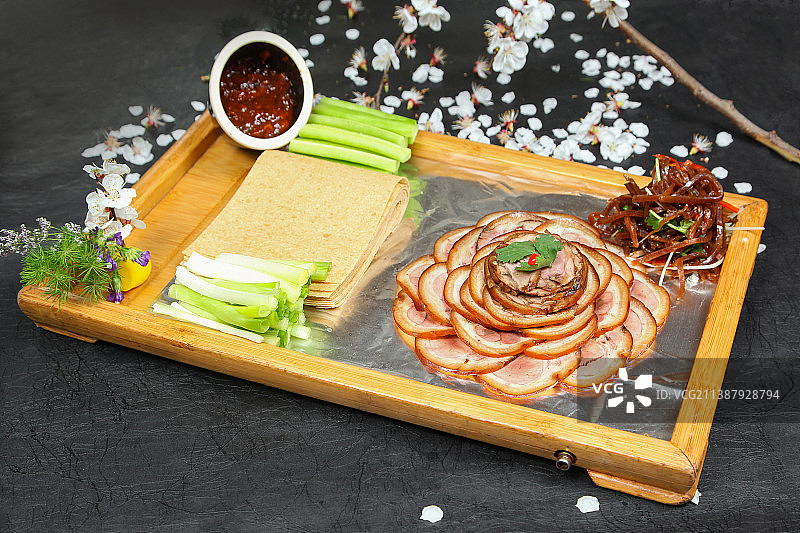 中餐美食-冷切肘子图片素材