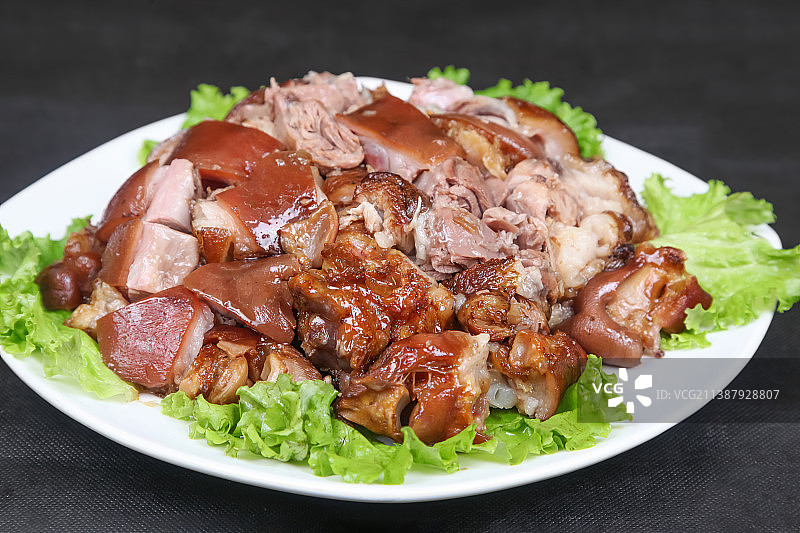 中餐美食-冷切肘子图片素材