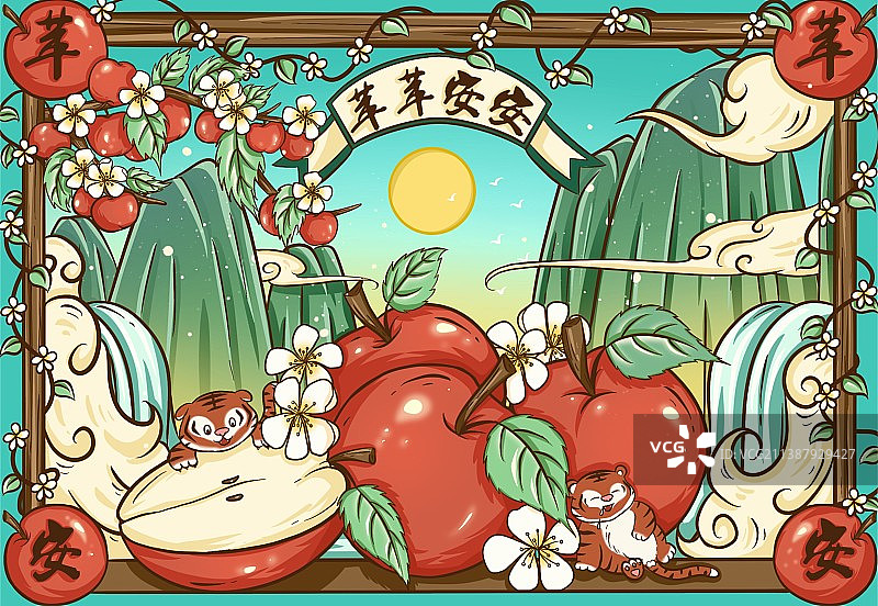 苹果包装图片素材