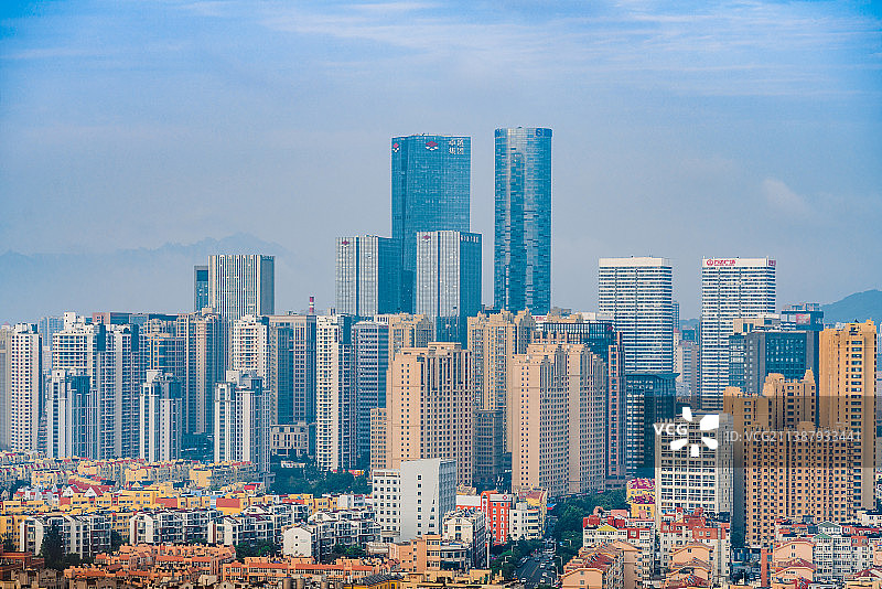 青岛市北区CBD图片素材