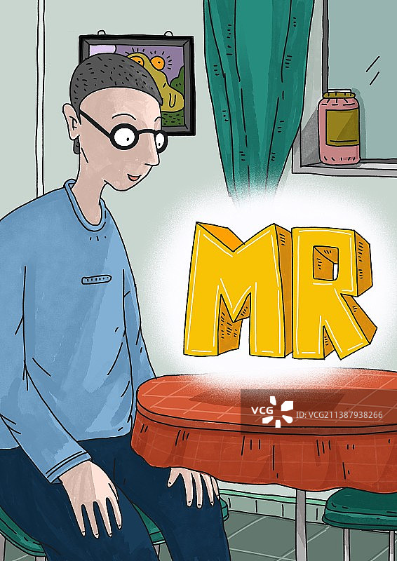 插画：MR混合现实图片素材