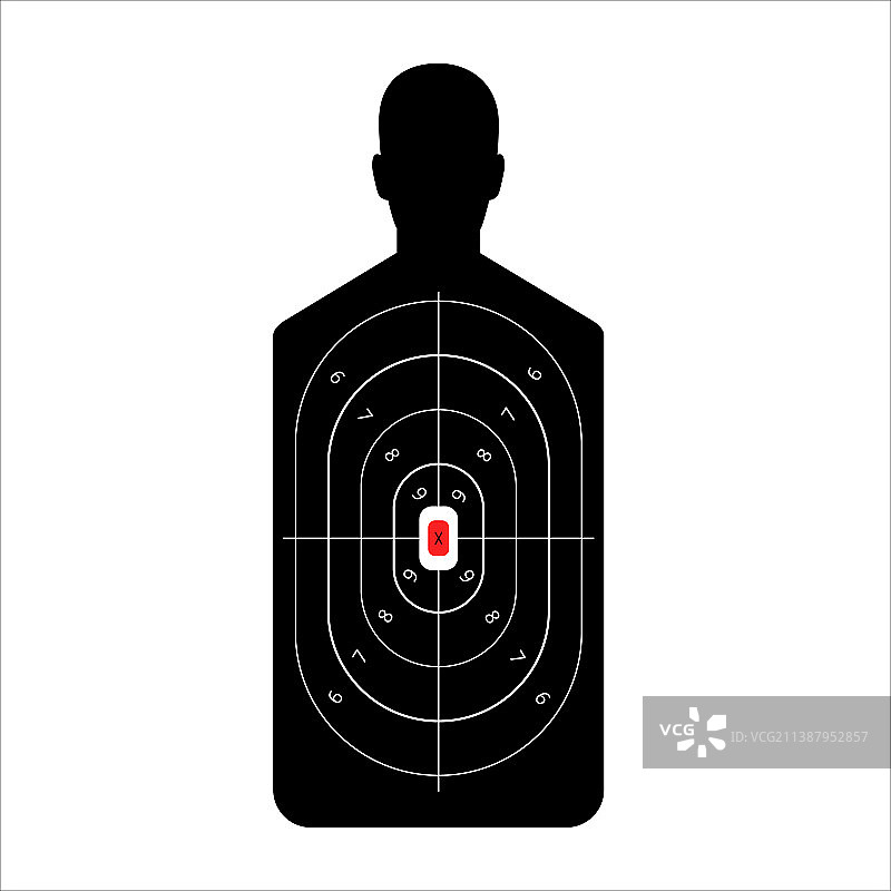 射击场人形靶图片素材