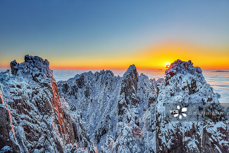 黄山风光图片素材