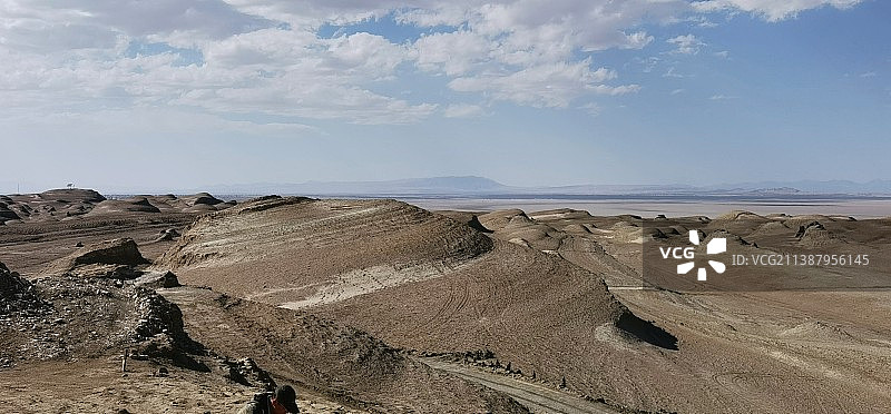 雅丹地貌 — 俄博梁图片素材