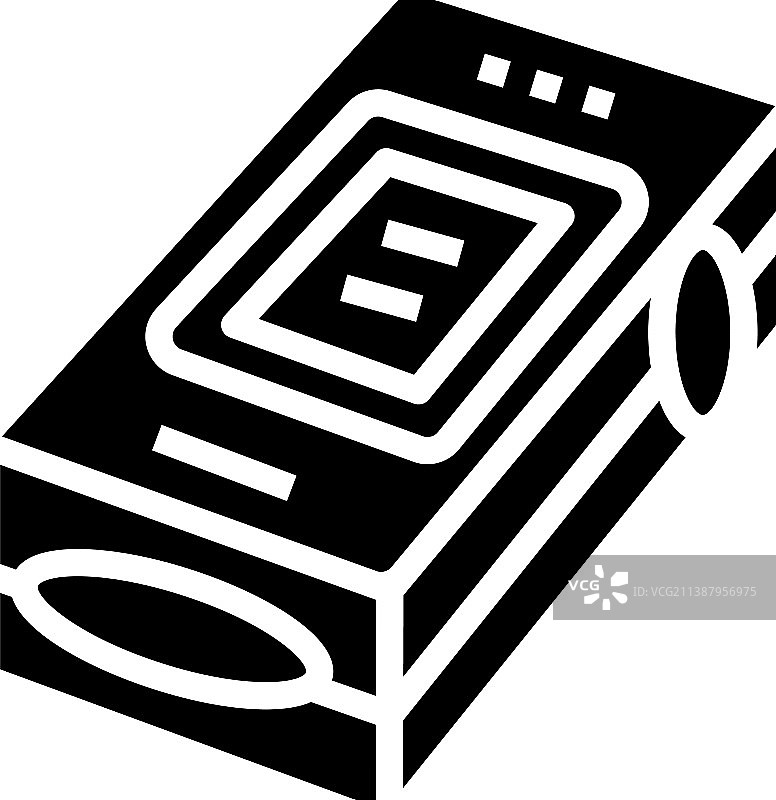 脉搏血氧仪指尖图标图片素材