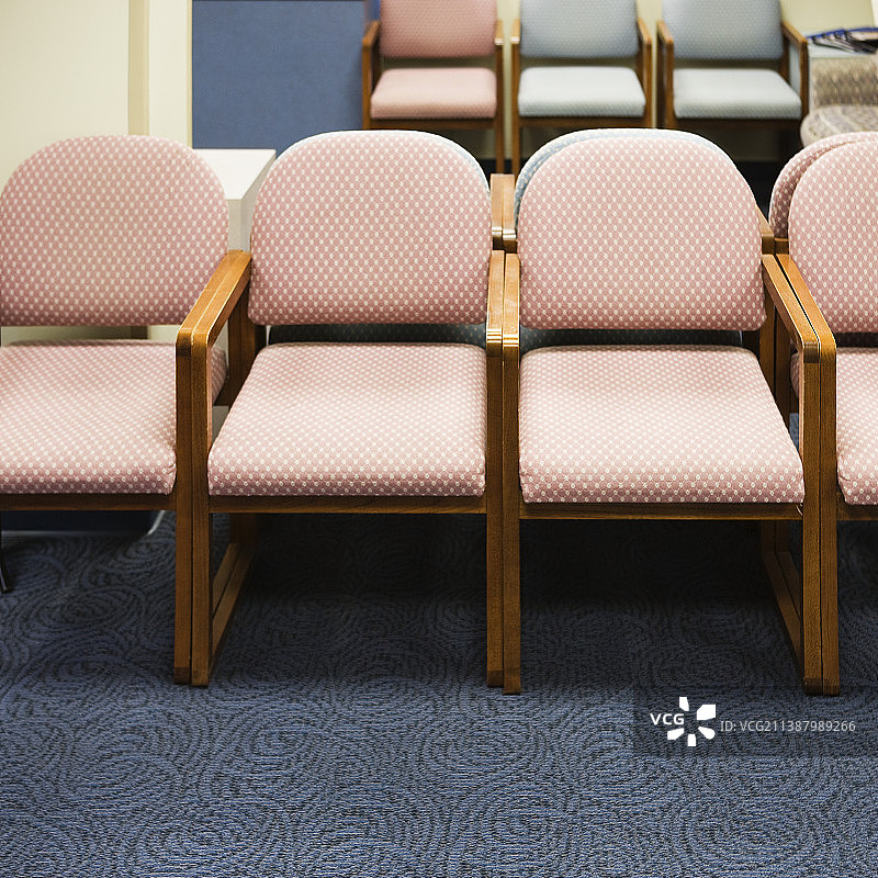 等候室里的椅子图片素材