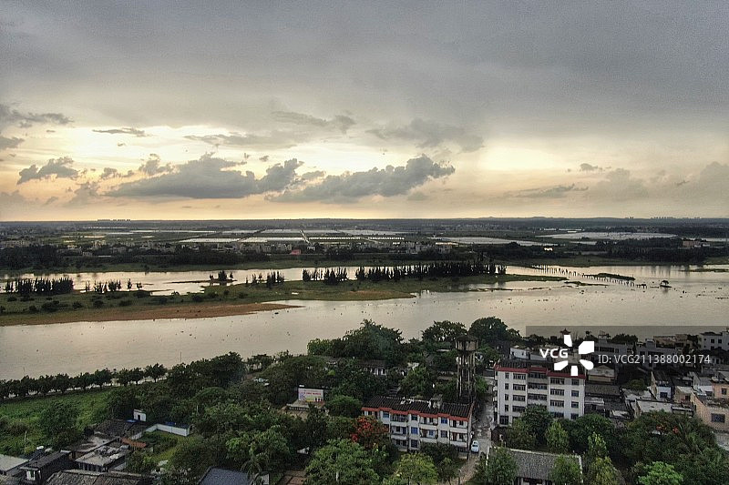 海南定安古城图片素材