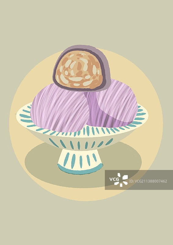 香芋酥图片素材