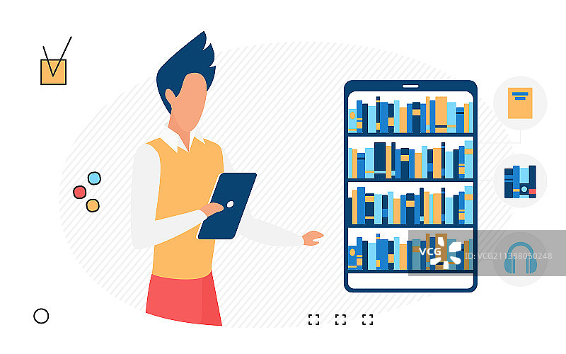 数字教育录音有声读物收听图片素材