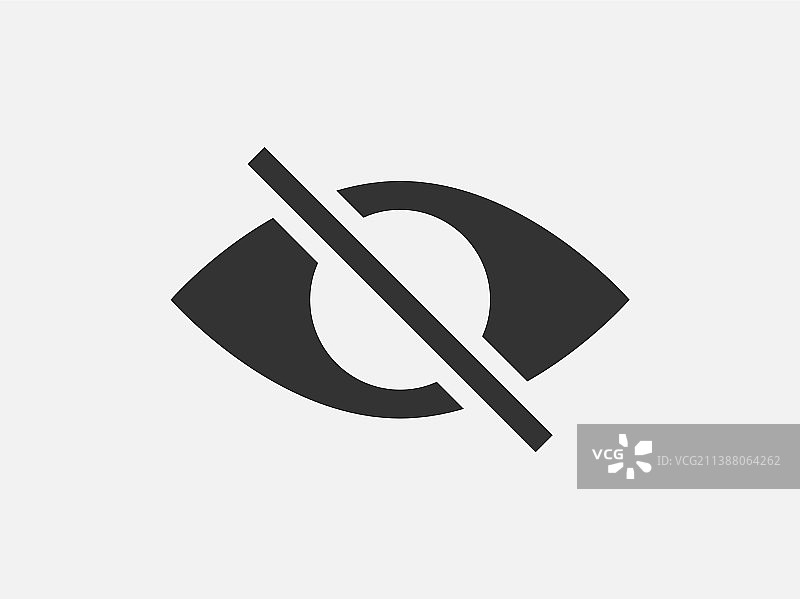 显示密码图标眼睛符号视觉隐藏图片素材