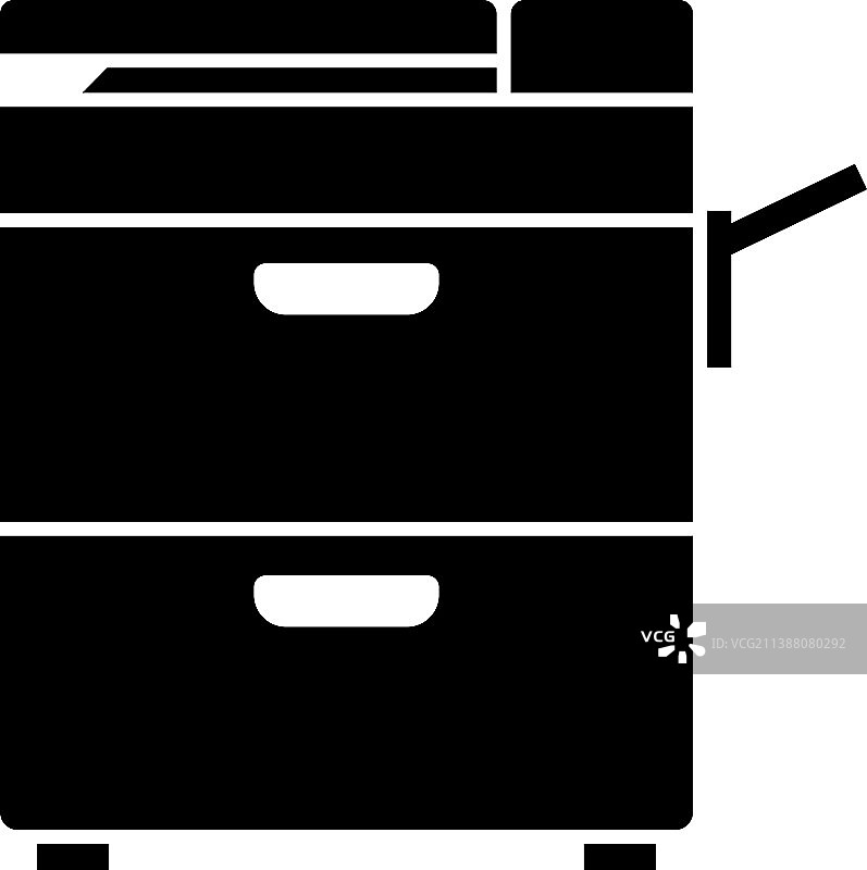 复印机图标设计模板图片素材