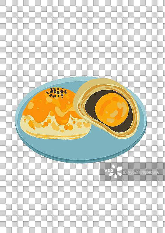 蛋黄酥图片素材