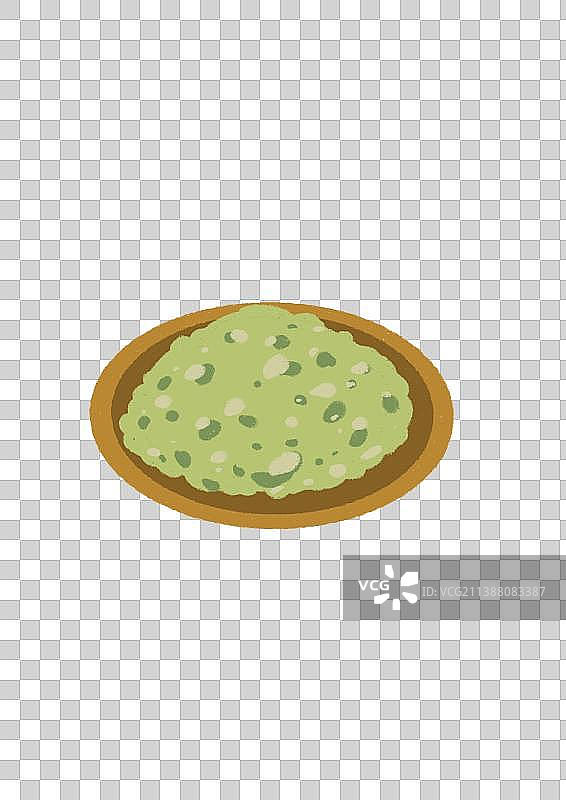 老式绿豆糕图片素材